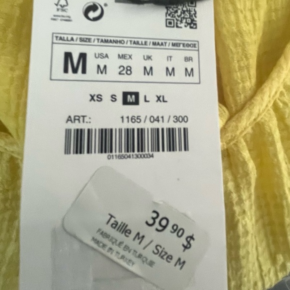 Zara Swiss Dot Blouse - Picture 10 of 12